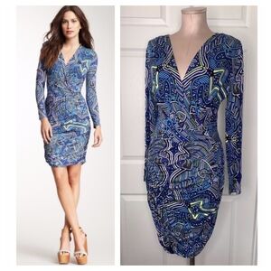 Mara Hoffman Cross Draper Ruched Dress Sz L